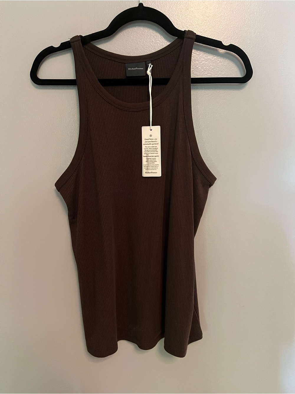Rich Poorer Ribbed Tank Top - Picture 7 of 11